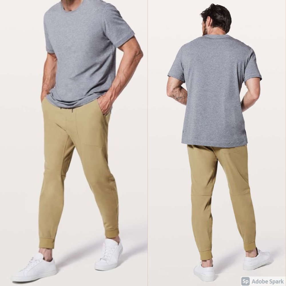 Lululemon Tofino Sand ABC Jogger Pants Sz M